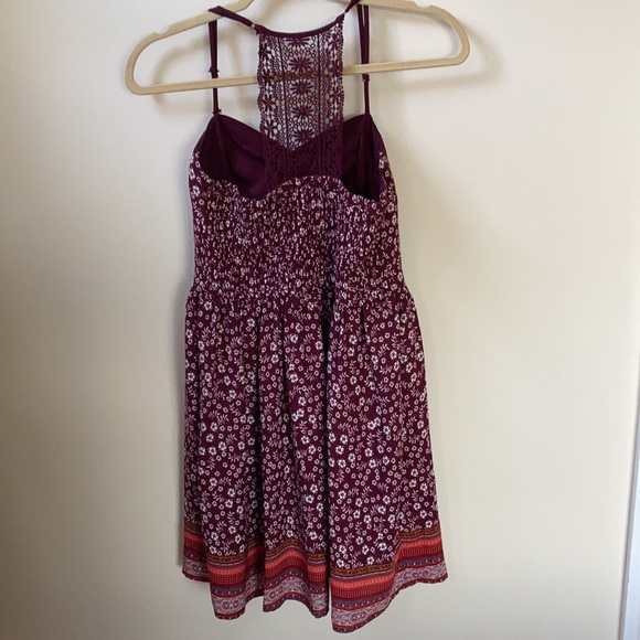 Purple and White Xhilaration Dress - Picture 5 of 6